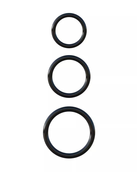Fantasy C-Ringz Silicone 3-Ring Stamina Set