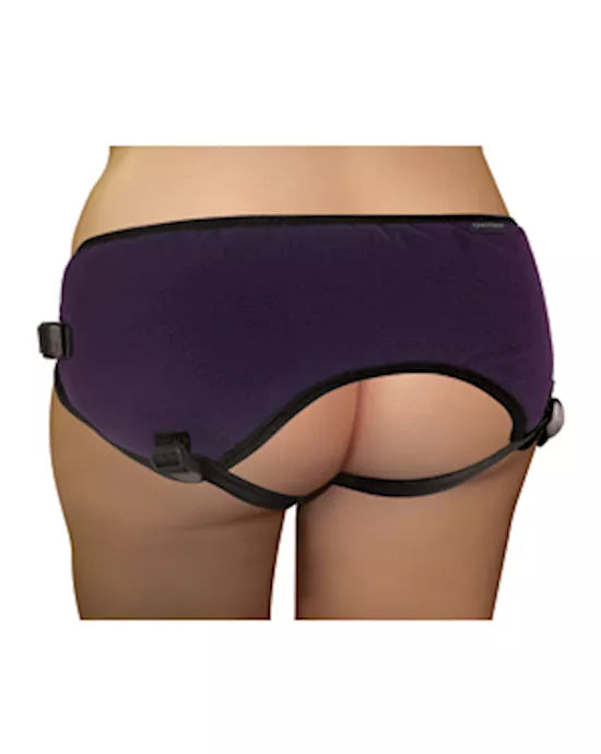 Plus Size Beginners Purple Strap-On