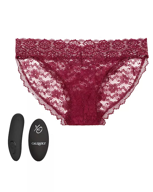 Remote Control Lace Panty Set - L/XL